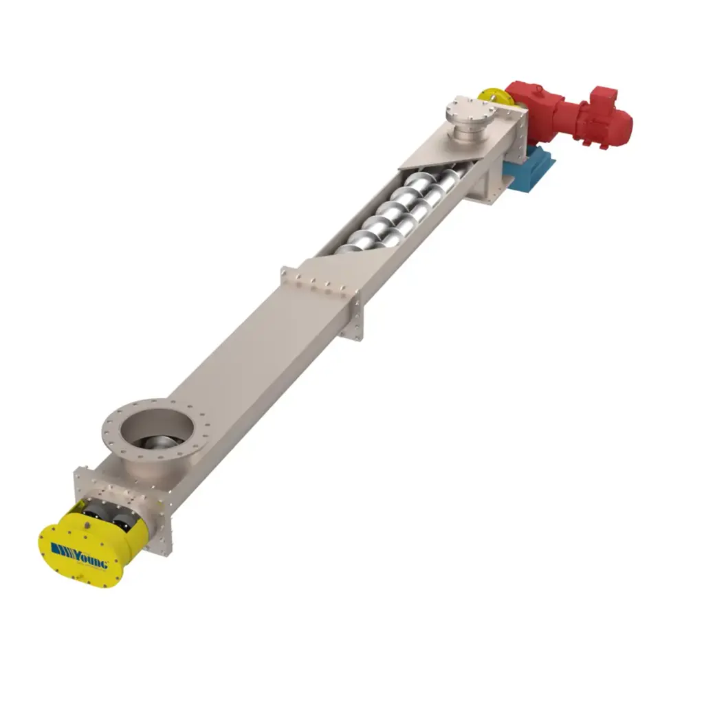 Twin-Shaft Continuous Mixer Size 8 x 190 Twin-Shaft Continuous Mixer Size 8 x 190