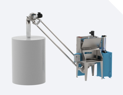 Dust-Free Unloading and Conveying Bag Dump Station and TMC