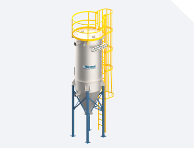 Effective Dust Collection Filter with Ladder